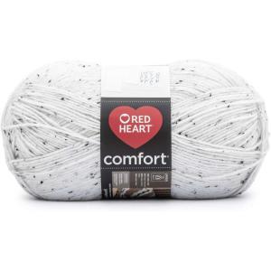 imageRed Heart Comfort Burnt Orange Yarn  1 Pack of 16oz454g  Acrylic  4 Medium Worsted  867 Yards  KnittingCrochetWhiteBlack