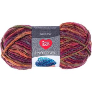 imageRed Heart Evermore Yarn MulberryAutumn