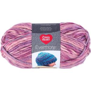 imageRed Heart Evermore Yarn MulberryCotton Candy