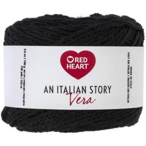 imageRed Heart Italian Story Vera Wool and Alpaca Blend Yarn CaffeNero