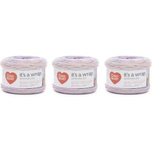 imageRed Heart Its A Wrap Sprinkles Yarn Sundae 3 CountPlum Pudding