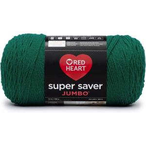 imageRed Heart Super Saver Jumbo Orchid Yarn  2 Pack of 396g14oz  Acrylic  4 Medium Worsted  744 Yards  KnittingCrochetPaddy Green