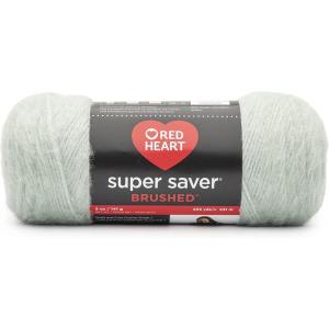 imageRed Heart Super Saver Metallic Light Gray Yarn  3 Pack of 5oz142g  Acrylic  4 Medium Worsted  255 Yards  KnittingCrochetTeal Paste