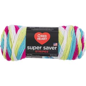 imageSuper Saver Yarn Light Sage Acrylic  1Candy Stripe