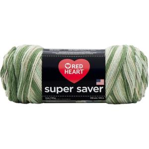 imageSuper Saver Yarn Light Sage Acrylic  1Print  Desert Camo