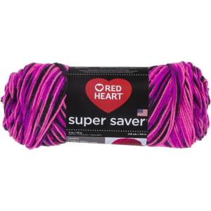 imageSuper Saver Yarn Light Sage Acrylic  1Print  Panther Pink
