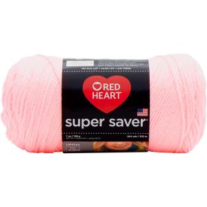 imageSuper Saver Yarn Light Sage Acrylic  1Solid  Petal Pink