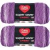 imageRed Heart Super Saver Jumbo Purple Ombre Yarn  2 Pack of 283g10oz  Acrylic  4 Medium Worsted  482 Yards  KnittingCrochet