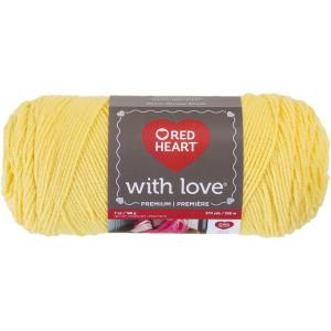 imageRed Heart With Love Metallic Yarn AranMulticolor