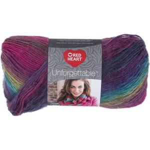 imageRED HEART Unforgettable Waves Yarn Stained GlassMulticolor