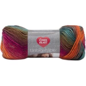 imageRED HEART Unforgettable Waves Yarn Stained GlassSunrise