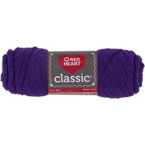 imageRED HEART Classic Yarn BlackPurple