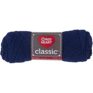 imageRED HEART Classic Yarn BlackSoft Navy