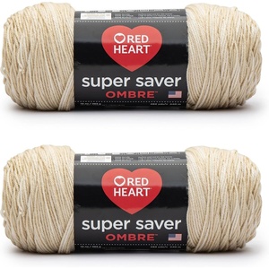 image:imageRed Heart Super Saver Ombre Sand Yarn  2 Pack of 10oz283g  Acrylic  4 Medium Worsted  482 Yards  KnittingCrochet2 Pack