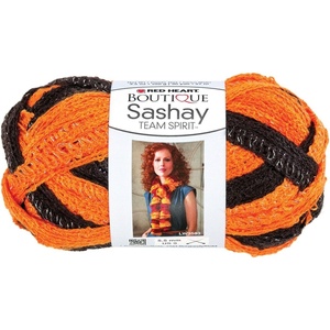 image:imageRED HEART Boutique Sashay Team Spirit Yarn OrangeBlack